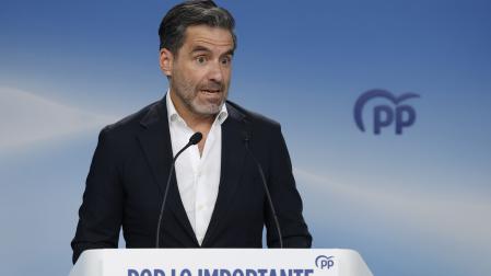 El portavoz nacional del Partido Popular, Borja Sémper, este lunes
