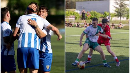 Andoni Fernández (Izarra) y Mikel Mahugo (Pamplona) firmaron los goles que llevaron a sus equipos a la final
