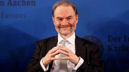 El historiador y autor británico Timothy Garton, galardonado con el Premio Princesa de Asturias de Ciencias Sociales