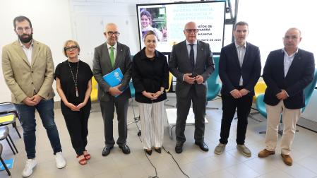 Juan Manuel Machimbarrena, Pilar Mairal, Joaquín Mencos, Alicia Echeverría, Carlos Gimeno, Luis Calatayud e Ignacio Lasheras