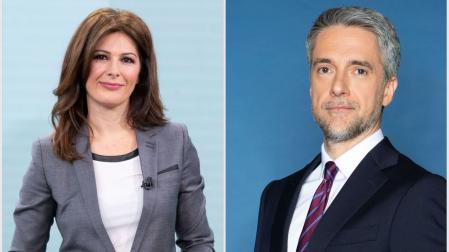 Lara Síscar y Franganillo serán los presentadores del acto del Papa 'Tejer redes'
