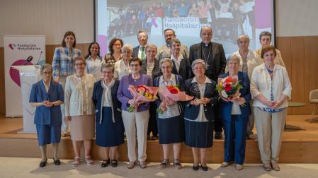 . El acto ha coincidido además con la celebración del 75º aniversario de la apertura del primer centro de Hermanas Hospitalarias en Pamplona