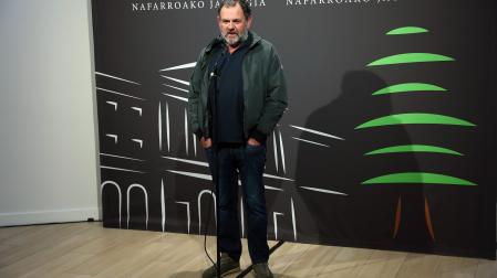 Fermín Gorraiz, reelegido presidente de ENHE Nafarroa, en una imagen de archivo