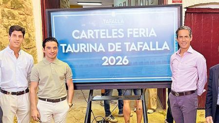 Alguno de los matadores que estarán en la feria acudieron a la presentación de los carteles