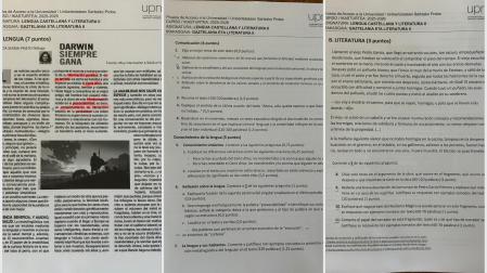 Examen de Lengua Castellana y Literatura II de la PAU 2026