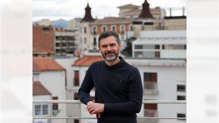 Íñigo Ubani Tirapu, fotografiado este martes en Pamplona