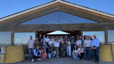 Participantes en la presentación del Club de Turismo Enogastronómico de Navarra.