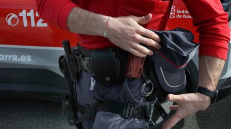 La Policía Foral realizó la detención de los menores
