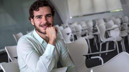 El bioquímico navarro Bosco Emparanza, en una imagen de archivo