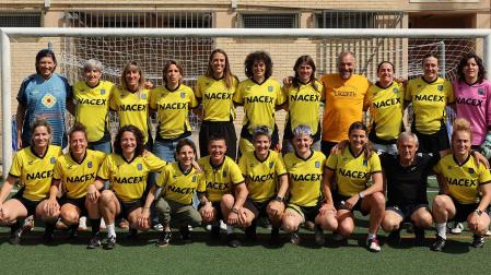 Fotos del XX aniversario de la disputa de la final de la Copa de la Reina