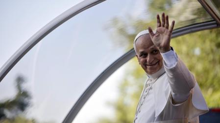 Fotos del segundo día de la visita del papa León XIV a Madrid