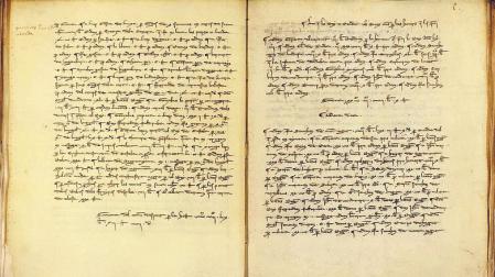 Primer ‘Registro de cuentas del reino de Navarra’ datado en 1266
