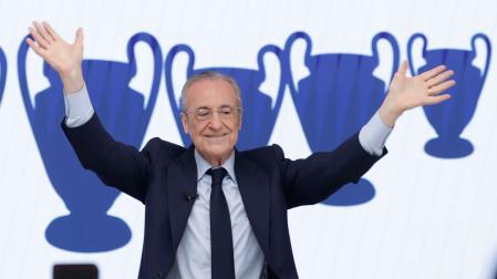 Florentino Pérez ha sido reelegido como presidente del Real Madrid, tras superar en las elecciones al otro candidato, Enrique Riquelme, según anunció Real Madrid TV,