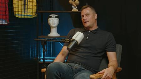 Oriol Riera durante le entrevista con Offsiders