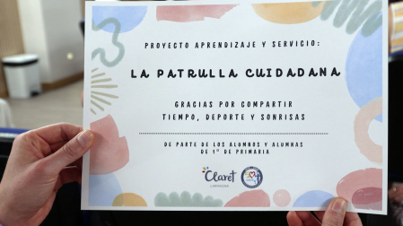 "La Patrulla Ciudadana", iniciativa del colegio Claret-Larraona
