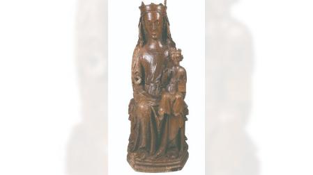 Talla gótica de la Virgen de Vesolla (valle de Ibargoiti)