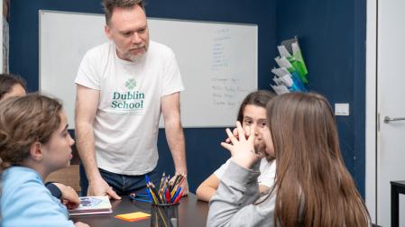 La participación activa y la confianza en el aula son esenciales para el equipo de Dublin School