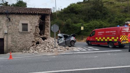 Accidente en Erice de Iza