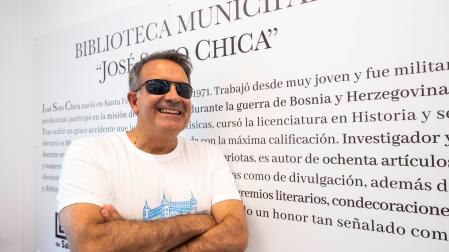 El doctor en Historia Medieval José Soto Chica (Santa Fe, 1971), que acaba de publicar la novela 'Muerte en Toledo'