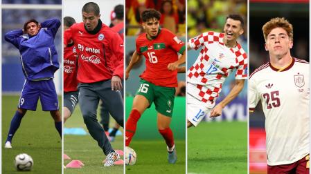 Milosevic, Gato Silva, Abde, Budimir y Víctor