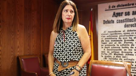 Leire Díez, en una imagen tomada durante su comparecencia en el Senado el año pasadoLeire Díez, en su comparecencia en el Senado en septiembre. JAIME GARCÍA / ARCHDC