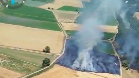 Imagen del terreno afectado