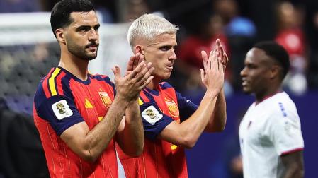 Mikel Merino y Dani Olmo agradecen el apoyo a los aficionados españoles tras el empate contra Cabo Verde