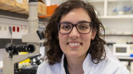 La investigadora Nerea Zabaleta, del Cima Universidad de Navarra