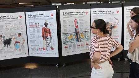 Una imagen de la presentación de la campaña 'Ciencia en blanco y rojo'.