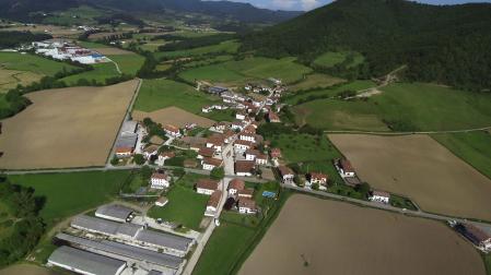 Vista aérea de Iraizotz