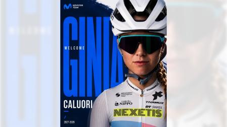 Ginia Caluori se suma a la disciplina del Movistar Team