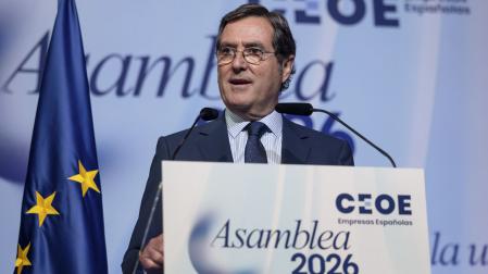 Antonio Garamendi interviene en la Asamblea General de la CEOE