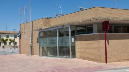Imagen del centro de salud de Fustiñana