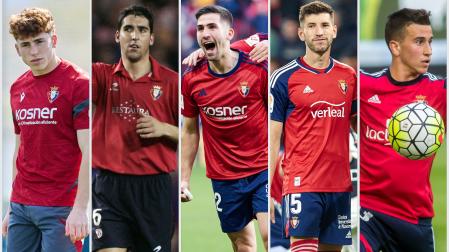 La cinco mayores ventas de la historia de Osasuna: Víctor Muñoz (2026, Liverpool), Raúl García (2007, Atlético de Madrid), Jesús Areso (2025, Athletic), David García (2024, Al Rayyan) y Alex Berenguer (2017, Torino)