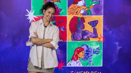 Bàrbara Maestanza, directora de 'Sucia', en la Muestra de Cine y Mujeres de Pamplona
