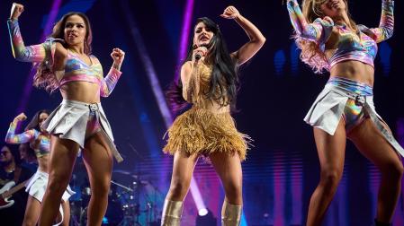 El pabellón Navarra Arena acogió este viernes, 19 de junio, el concierto de 'La reina del Flow'