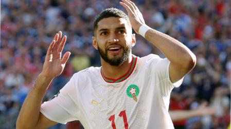 Ismael Saibari dio el triunfo a Marruecos ante la selección de Escocia