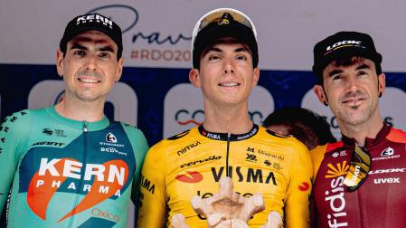 Davide Piganzoli (Visma), ha ganado la Ruta de Occitania por delante de Ibon Ruiz (Kern Pharma) e Ion Izagirre (Cofidis)