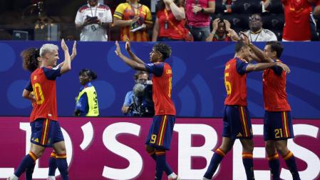 Galería de fotos del partido España 4-0 Arabia Saudí