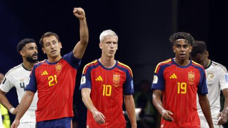 Galería de fotos del partido España 4-0 Arabia Saudí