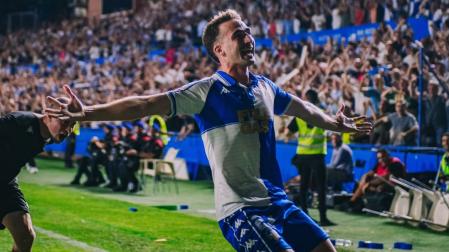 Eneko Aguilar anotó el 2-0 para romper la igualdad en la eliminatoria ante el Zamora