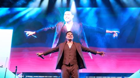 Fotos del concierto de Carlos Rivera en el Navarra Arena