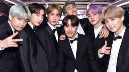 La banda de k-pop BTS