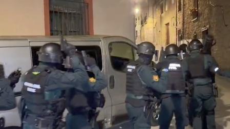 Vídeo de la operación de la Guardia Civil de siete robos con fuerza en establecimientos hosteleros en la Merindad de Olite