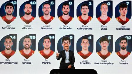 Chus Mateo, seleccionador nacional de baloncesto, ha anunciado este jueves la convocatoria para la tercera ventana de clasificación para el Mundial de baloncesto de Catar 2027