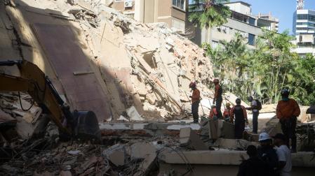 Fotos de los destrozos tras los fuertes terremotos en Venezuela