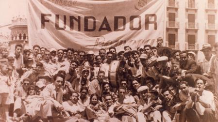La peña Irrintzi suma 75 años de vida