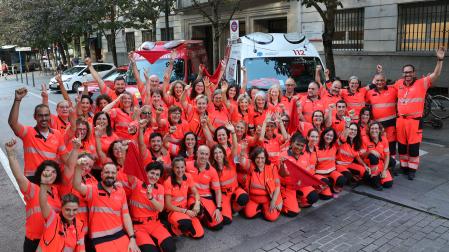 SANITARIOS DE LA SUBDIRECCIÓN DE URGENCIAS LANZARÁN EL CHUPINAZO DE SAN FERMÍN 2026