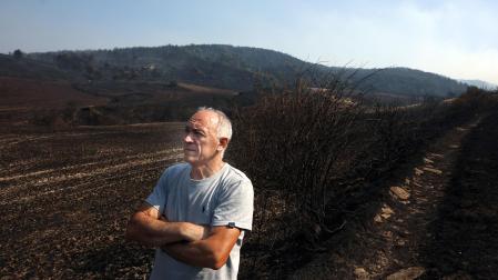 Retratos incendio comarca Pamplona