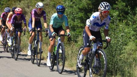 Paula Ostiz el campeonato de España de ruta que se ha disputado en Sabiñánigo